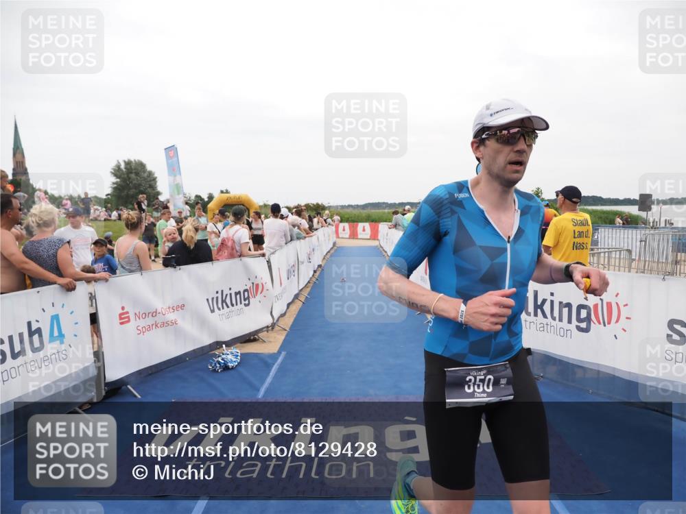 22.06.2025 - Viking Triathlon MichiJ http://msf.ph/oto/8129428 22.06.2025 15:28:32 Ziel 157, 350 meine-sportfotos.de
