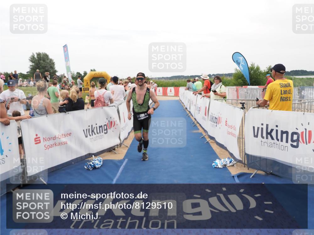 22.06.2025 - Viking Triathlon MichiJ http://msf.ph/oto/8129510 22.06.2025 15:28:49 Ziel 47, 296 meine-sportfotos.de