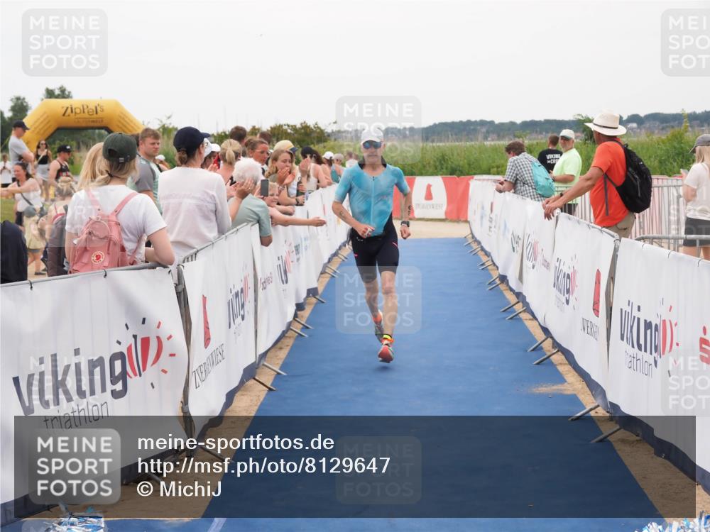 22.06.2025 - Viking Triathlon MichiJ http://msf.ph/oto/8129647 22.06.2025 15:29:02 Ziel 68 meine-sportfotos.de