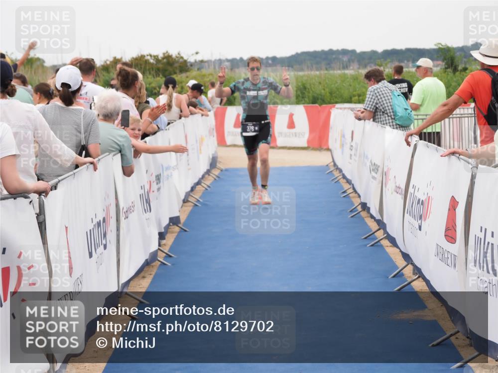22.06.2025 - Viking Triathlon MichiJ http://msf.ph/oto/8129702 22.06.2025 15:29:18 Ziel 376 meine-sportfotos.de