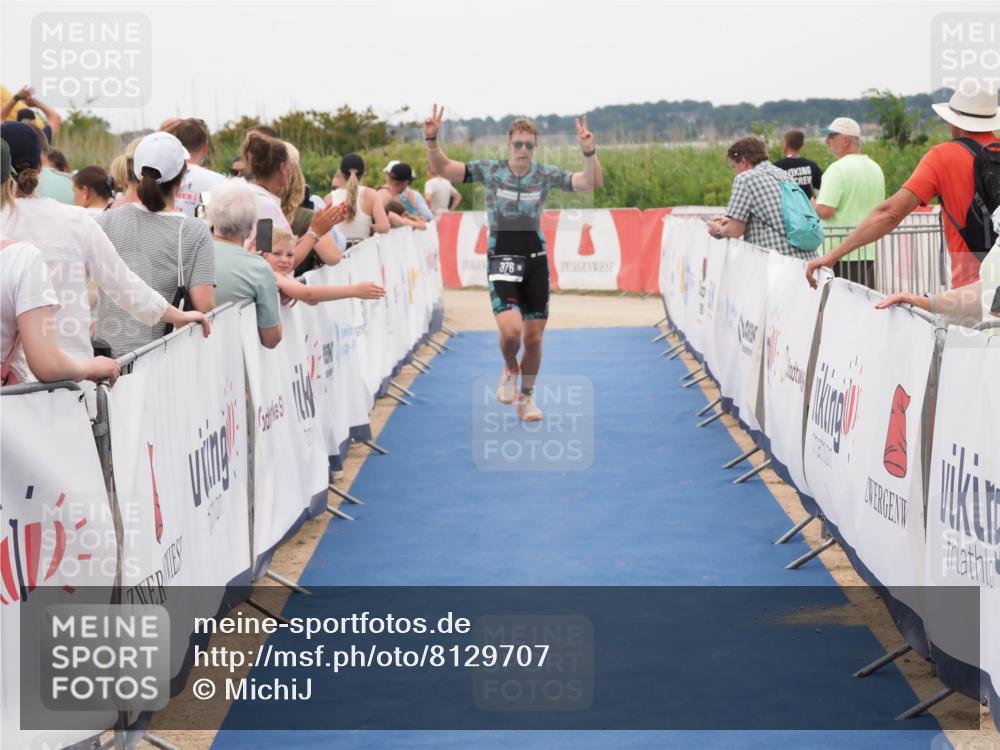 22.06.2025 - Viking Triathlon MichiJ http://msf.ph/oto/8129707 22.06.2025 15:29:19 Ziel 376 meine-sportfotos.de