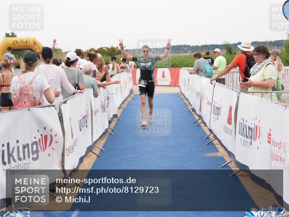22.06.2025 - Viking Triathlon MichiJ http://msf.ph/oto/8129723 22.06.2025 15:29:19 Ziel 376 meine-sportfotos.de