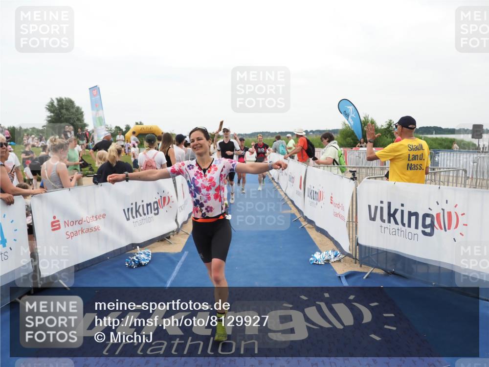 22.06.2025 - Viking Triathlon MichiJ http://msf.ph/oto/8129927 22.06.2025 15:29:38 Ziel 360, 509, 639 meine-sportfotos.de