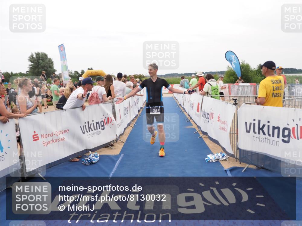 22.06.2025 - Viking Triathlon MichiJ http://msf.ph/oto/8130032 22.06.2025 15:29:53 Ziel 351 meine-sportfotos.de