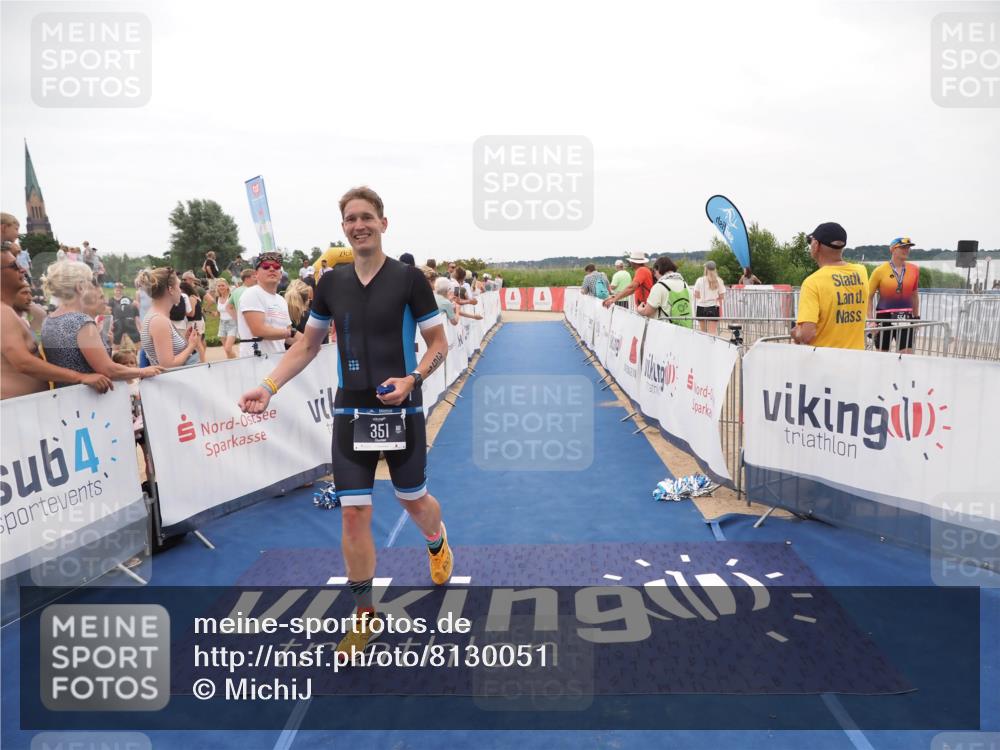 22.06.2025 - Viking Triathlon MichiJ http://msf.ph/oto/8130051 22.06.2025 15:29:55 Ziel 351 meine-sportfotos.de