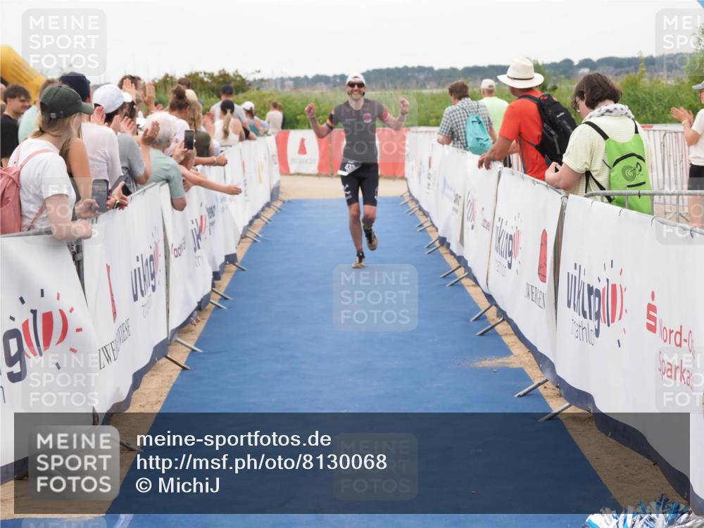 22.06.2025 - Viking Triathlon MichiJ http://msf.ph/oto/8130068 22.06.2025 15:30:03 Ziel 433 meine-sportfotos.de