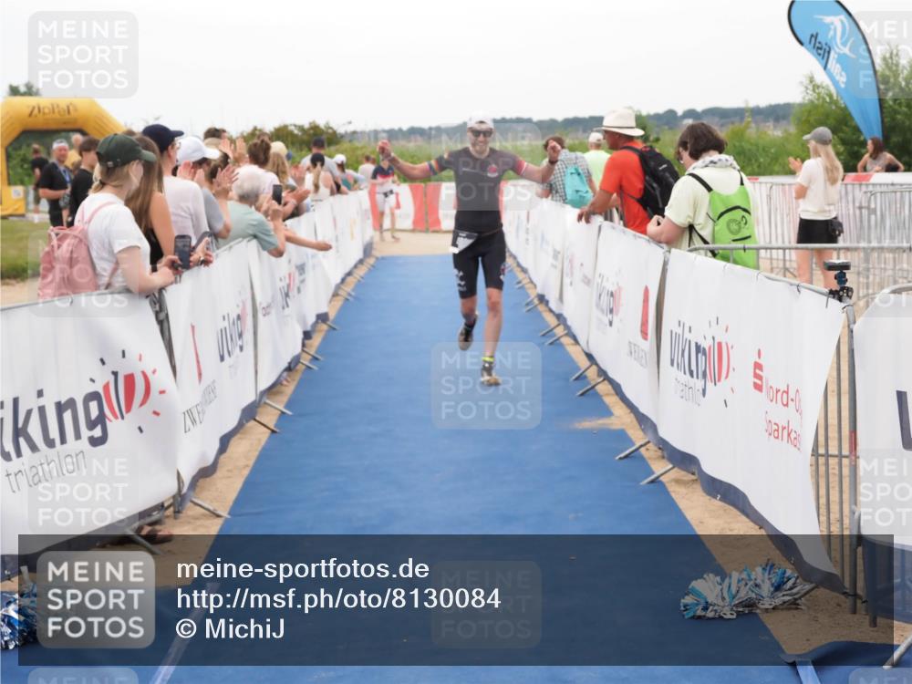 22.06.2025 - Viking Triathlon MichiJ http://msf.ph/oto/8130084 22.06.2025 15:30:04 Ziel 433 meine-sportfotos.de