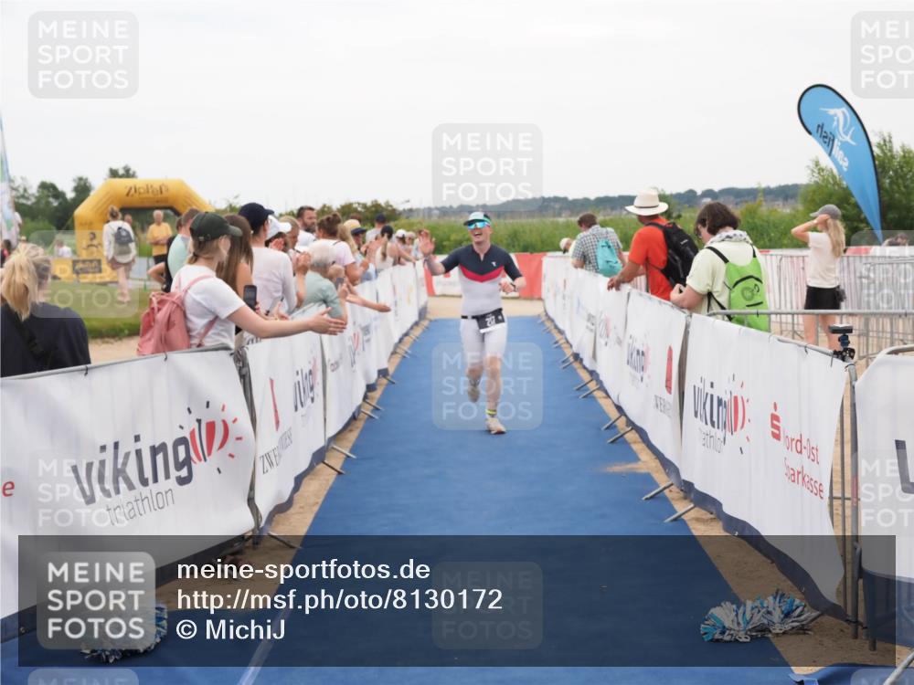 22.06.2025 - Viking Triathlon MichiJ http://msf.ph/oto/8130172 22.06.2025 15:30:11 Ziel 217 meine-sportfotos.de