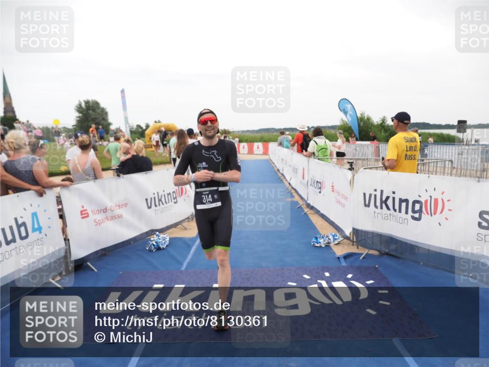 22.06.2025 - Viking Triathlon MichiJ http://msf.ph/oto/8130361 22.06.2025 15:30:34 Ziel 314 meine-sportfotos.de