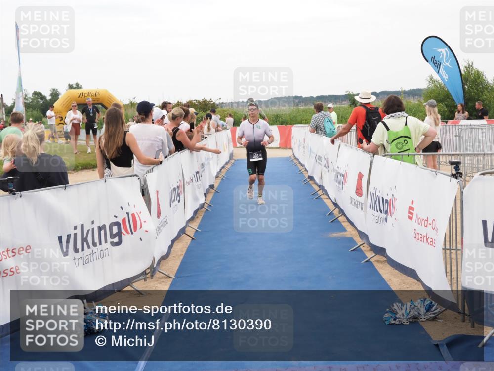 22.06.2025 - Viking Triathlon MichiJ http://msf.ph/oto/8130390 22.06.2025 15:30:44 Ziel 50, 386 meine-sportfotos.de