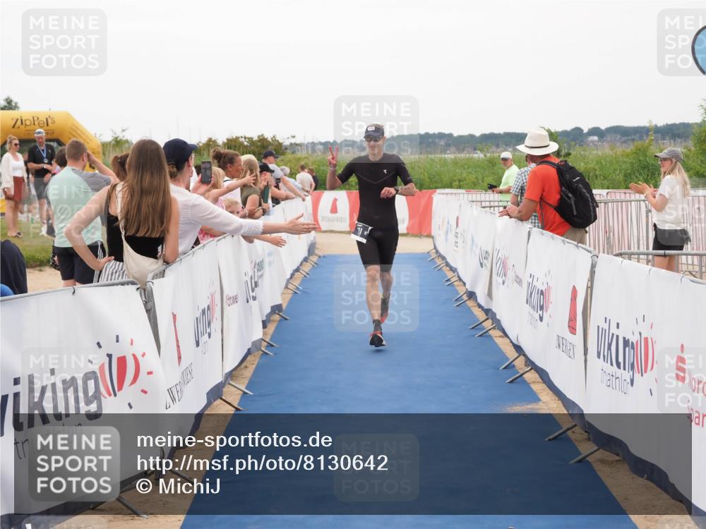 22.06.2025 - Viking Triathlon MichiJ http://msf.ph/oto/8130642 22.06.2025 15:31:56 Ziel 331 meine-sportfotos.de