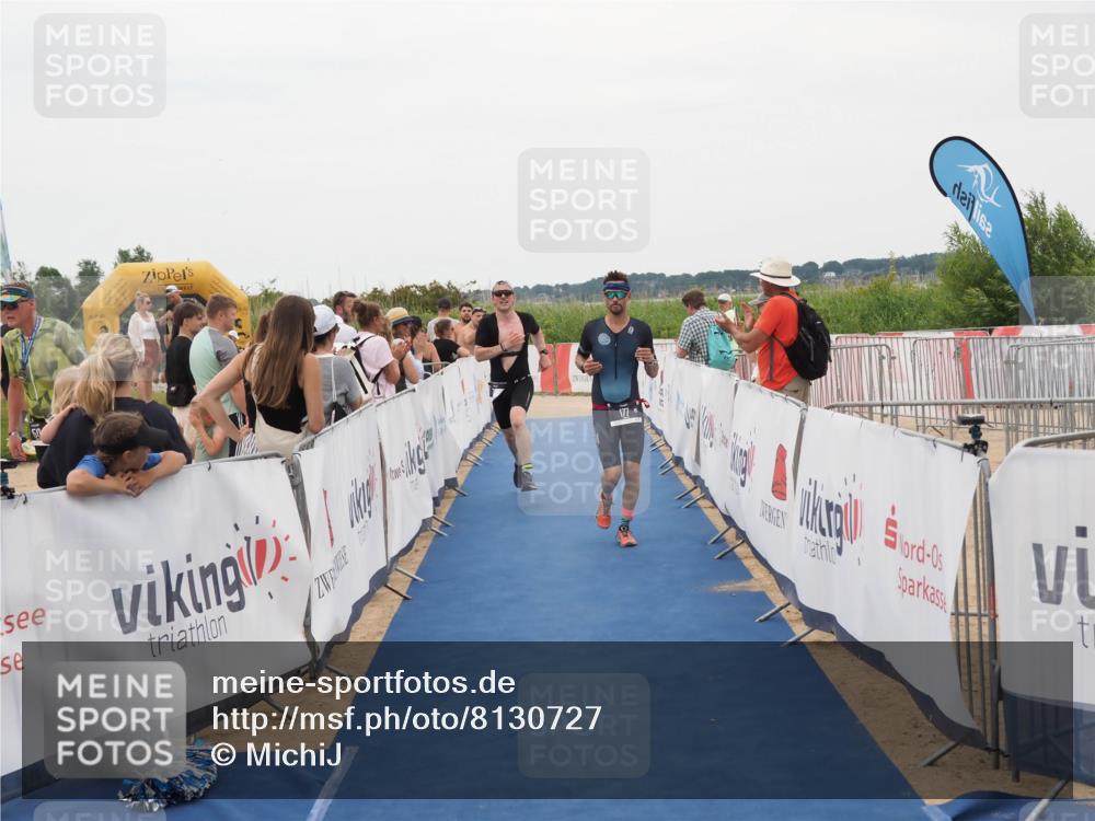 22.06.2025 - Viking Triathlon MichiJ http://msf.ph/oto/8130727 22.06.2025 15:32:24 Ziel 177, 297 meine-sportfotos.de