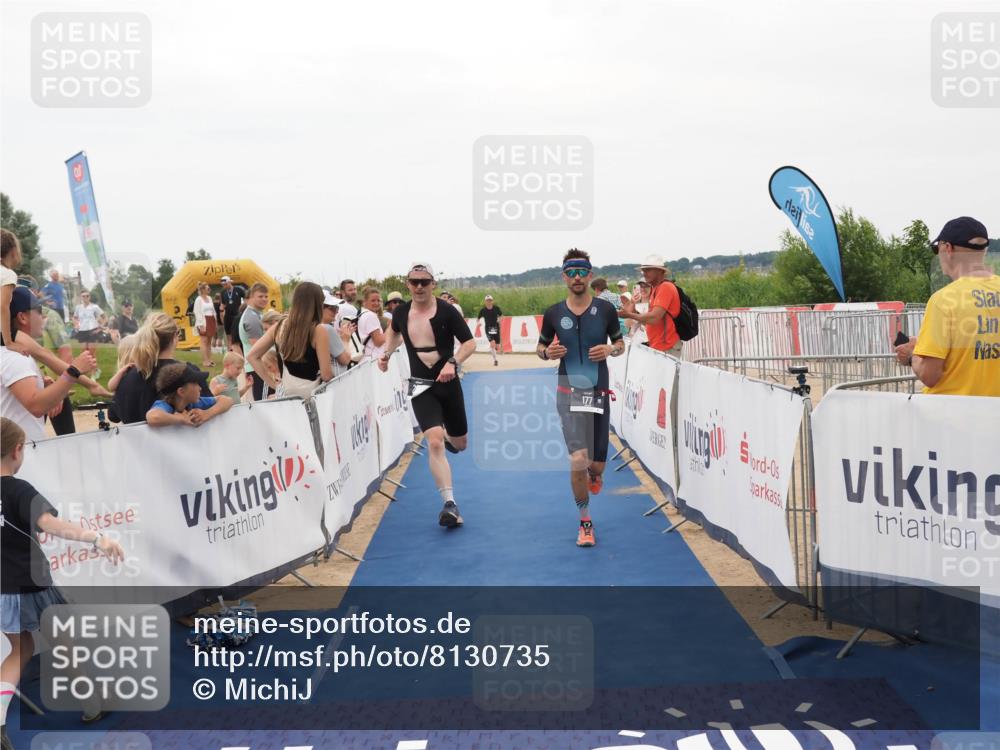 22.06.2025 - Viking Triathlon MichiJ http://msf.ph/oto/8130735 22.06.2025 15:32:25 Ziel 177, 297, 442 meine-sportfotos.de
