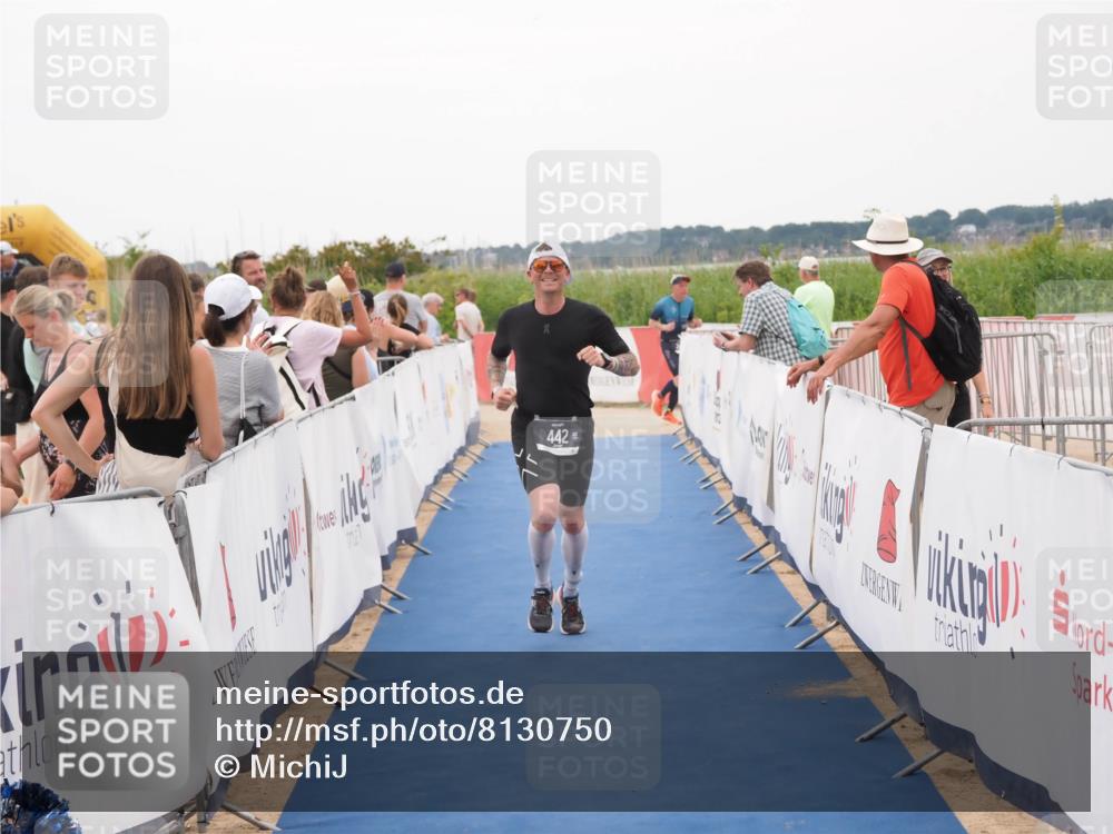 22.06.2025 - Viking Triathlon MichiJ http://msf.ph/oto/8130750 22.06.2025 15:32:30 Ziel 177, 297, 442 meine-sportfotos.de