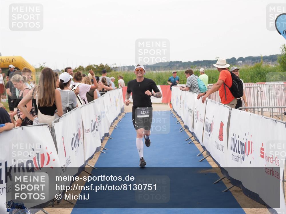 22.06.2025 - Viking Triathlon MichiJ http://msf.ph/oto/8130751 22.06.2025 15:32:31 Ziel 442 meine-sportfotos.de