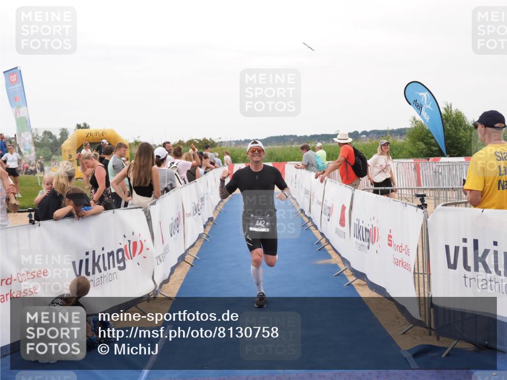 22.06.2025 - Viking Triathlon MichiJ http://msf.ph/oto/8130758 22.06.2025 15:32:31 Ziel 442 meine-sportfotos.de