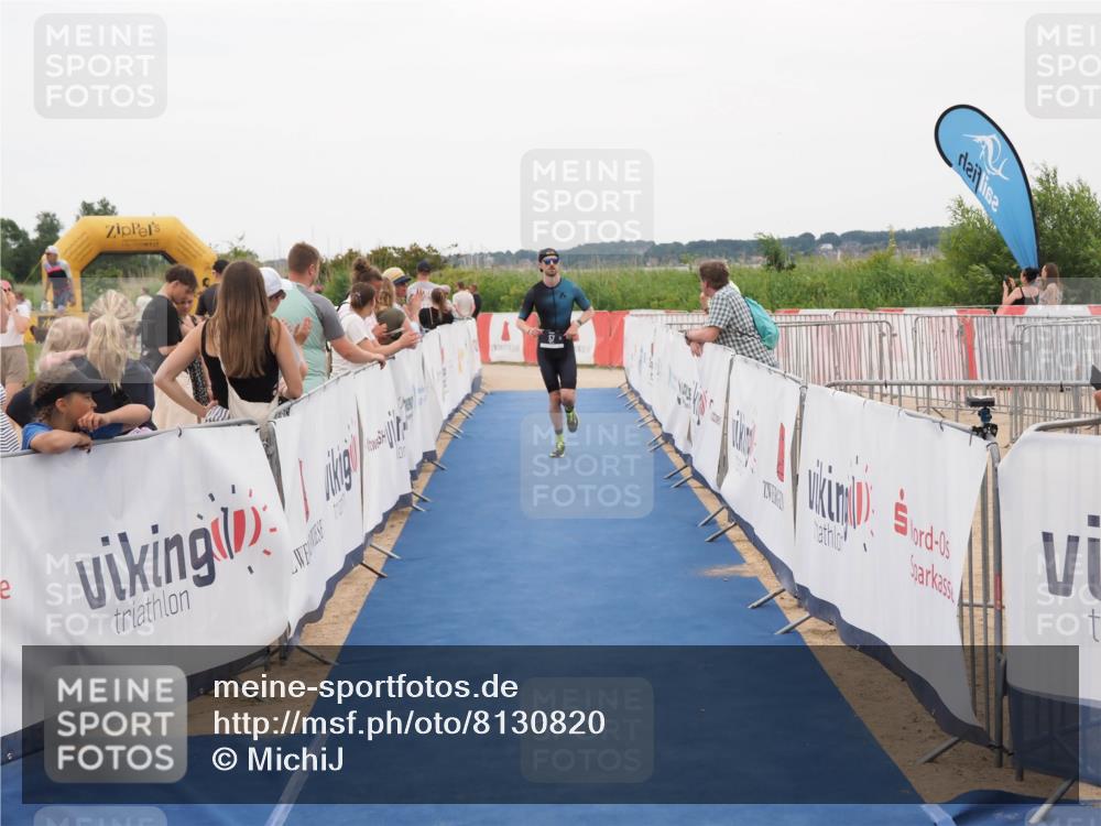 22.06.2025 - Viking Triathlon MichiJ http://msf.ph/oto/8130820 22.06.2025 15:33:48 Ziel 57 meine-sportfotos.de