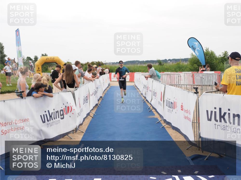 22.06.2025 - Viking Triathlon MichiJ http://msf.ph/oto/8130825 22.06.2025 15:33:48 Ziel 57 meine-sportfotos.de