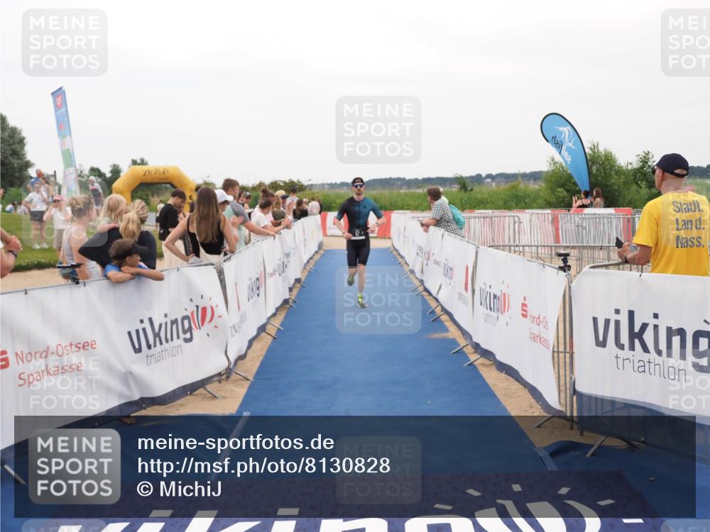 22.06.2025 - Viking Triathlon MichiJ http://msf.ph/oto/8130828 22.06.2025 15:33:49 Ziel 57 meine-sportfotos.de