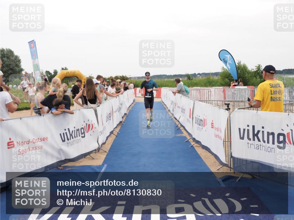 22.06.2025 - Viking Triathlon MichiJ http://msf.ph/oto/8130830 22.06.2025 15:33:49 Ziel 57 meine-sportfotos.de