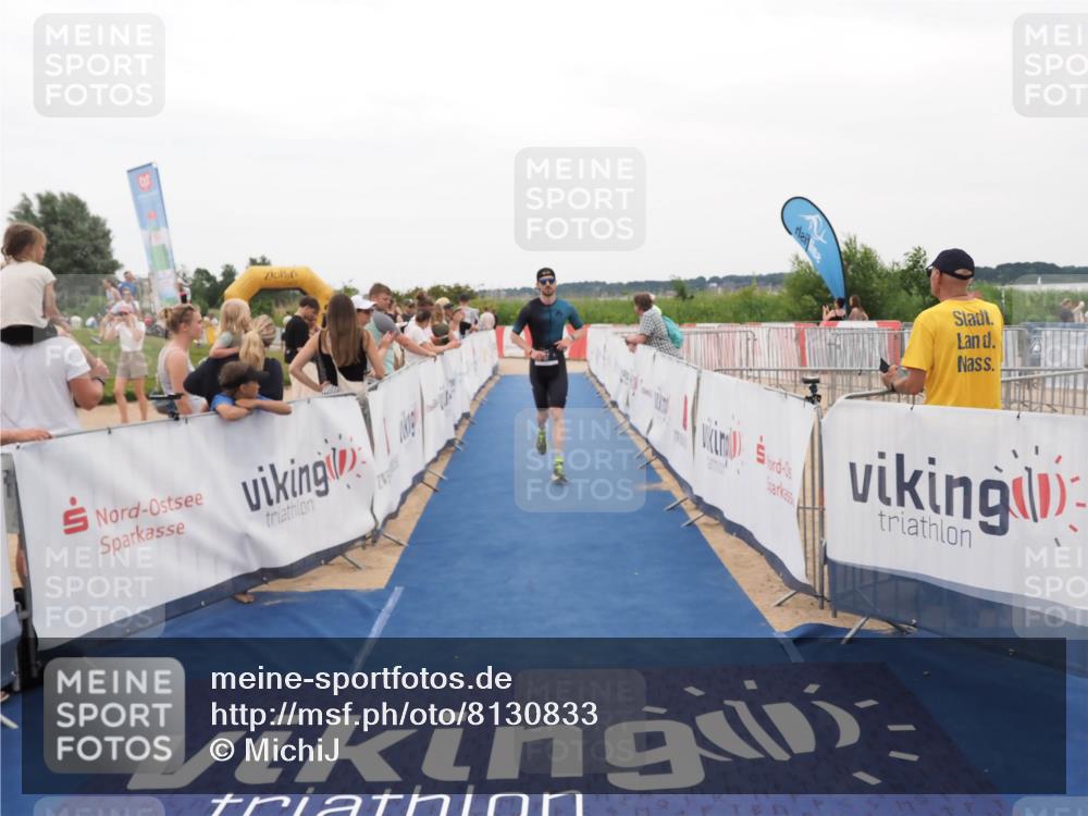 22.06.2025 - Viking Triathlon MichiJ http://msf.ph/oto/8130833 22.06.2025 15:33:49 Ziel 57 meine-sportfotos.de