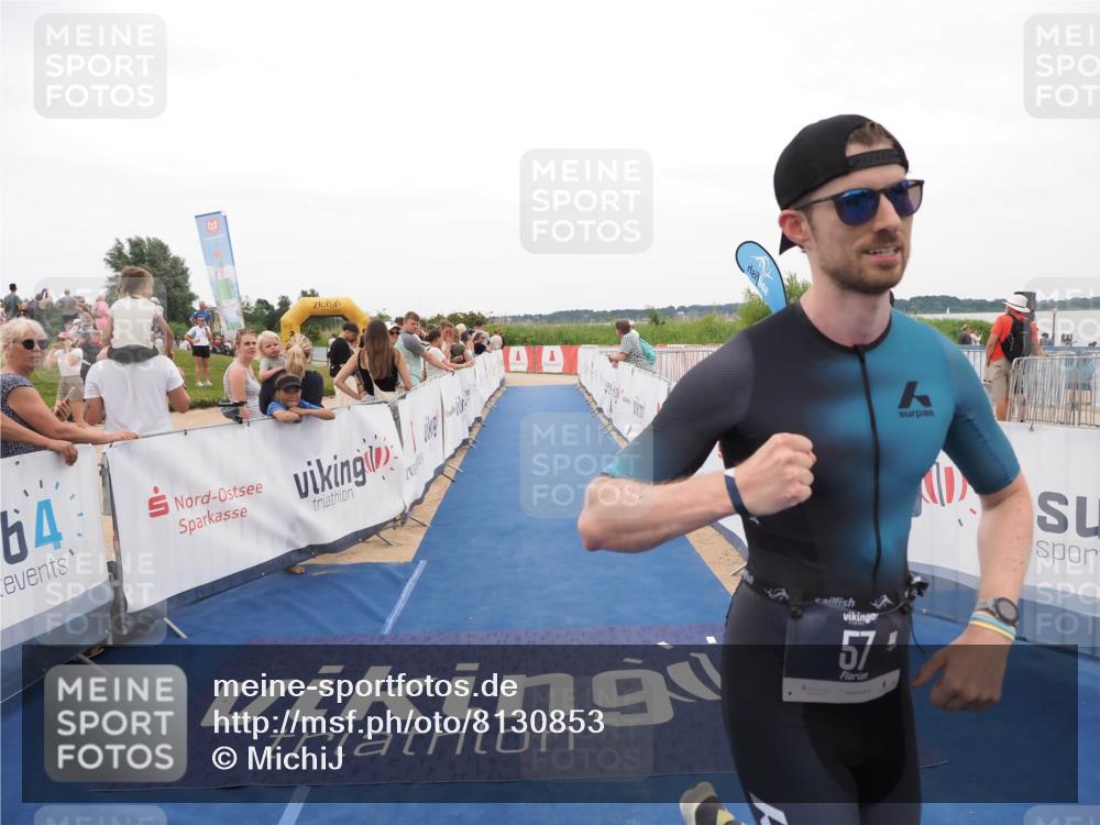 22.06.2025 - Viking Triathlon MichiJ http://msf.ph/oto/8130853 22.06.2025 15:33:52 Ziel 57 meine-sportfotos.de