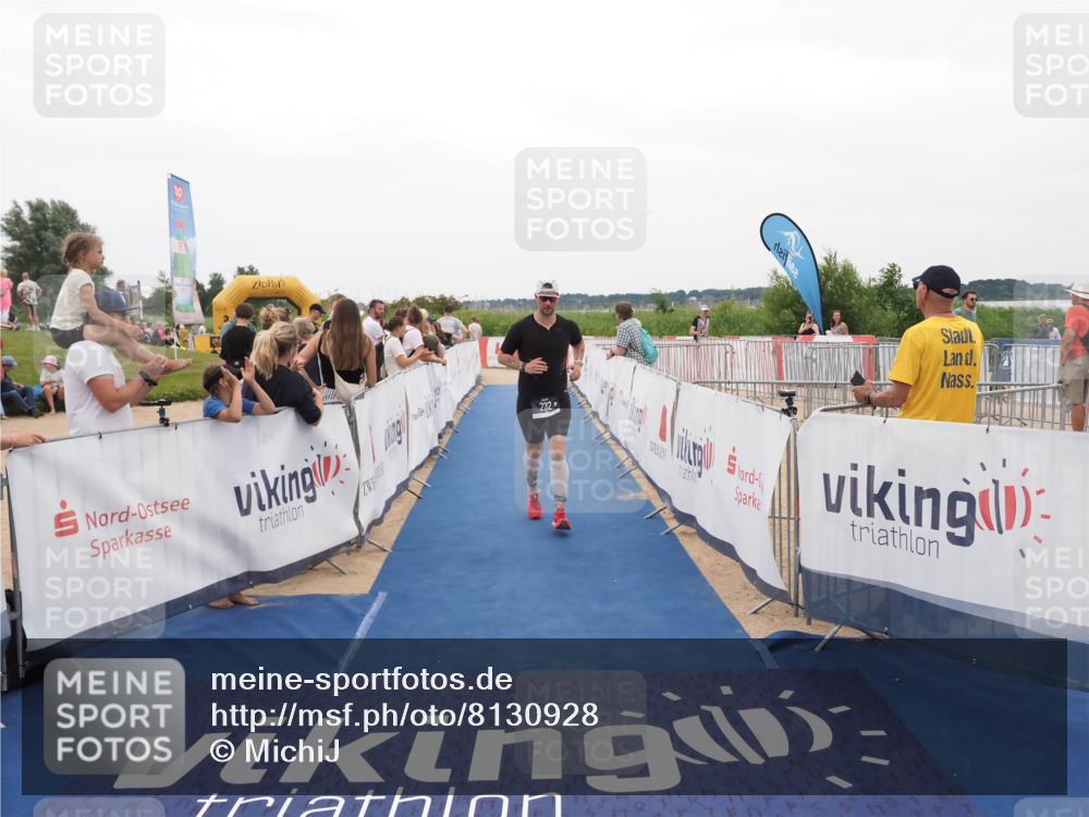 22.06.2025 - Viking Triathlon MichiJ http://msf.ph/oto/8130928 22.06.2025 15:34:21 Ziel 232, 361 meine-sportfotos.de