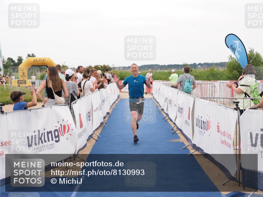 22.06.2025 - Viking Triathlon MichiJ http://msf.ph/oto/8130993 22.06.2025 15:34:53 Ziel 128 meine-sportfotos.de