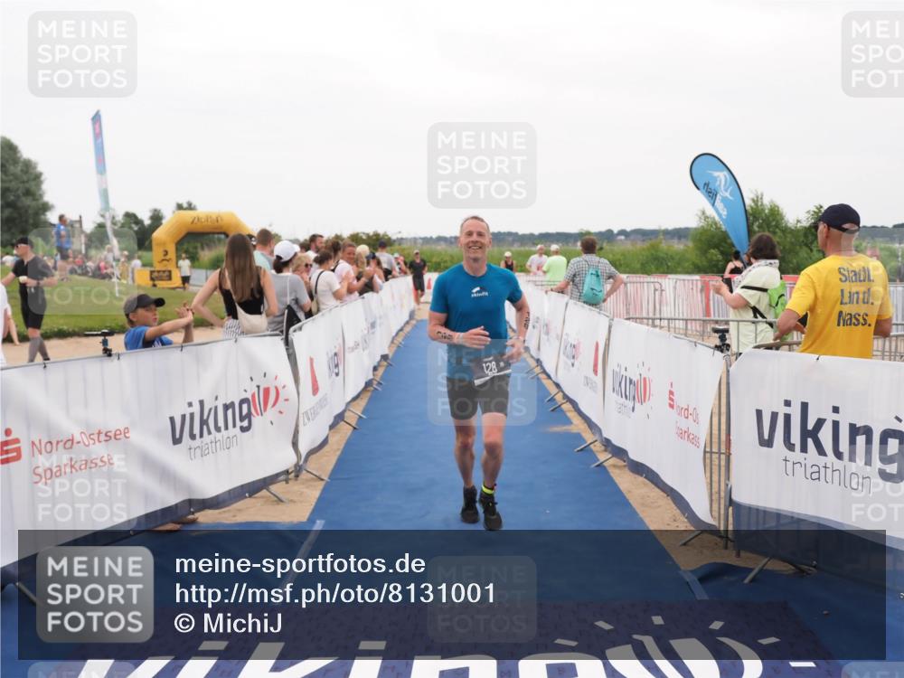 22.06.2025 - Viking Triathlon MichiJ http://msf.ph/oto/8131001 22.06.2025 15:34:54 Ziel 128 meine-sportfotos.de