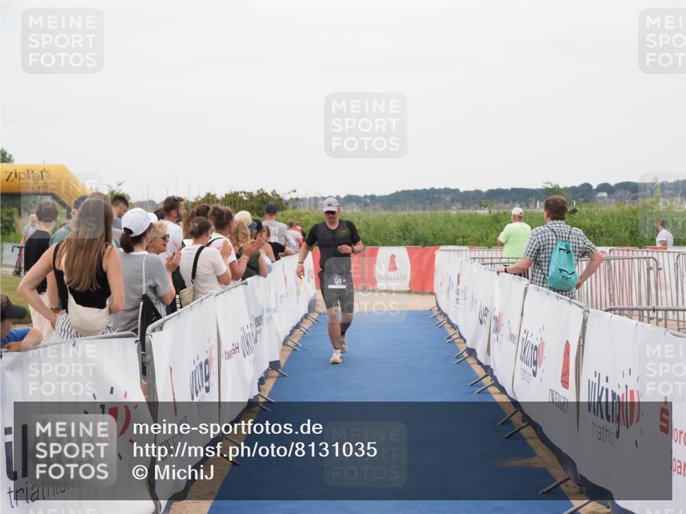 22.06.2025 - Viking Triathlon MichiJ http://msf.ph/oto/8131035 22.06.2025 15:35:01 Ziel 134 meine-sportfotos.de