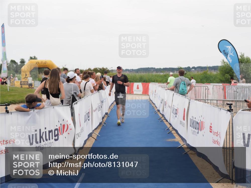 22.06.2025 - Viking Triathlon MichiJ http://msf.ph/oto/8131047 22.06.2025 15:35:02 Ziel 134 meine-sportfotos.de