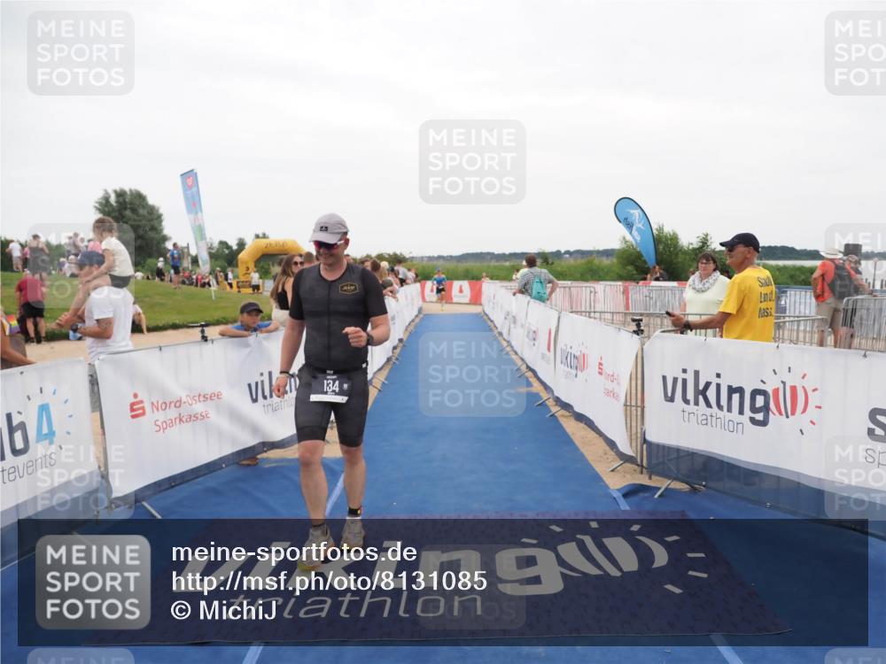 22.06.2025 - Viking Triathlon MichiJ http://msf.ph/oto/8131085 22.06.2025 15:35:07 Ziel 134, 553 meine-sportfotos.de