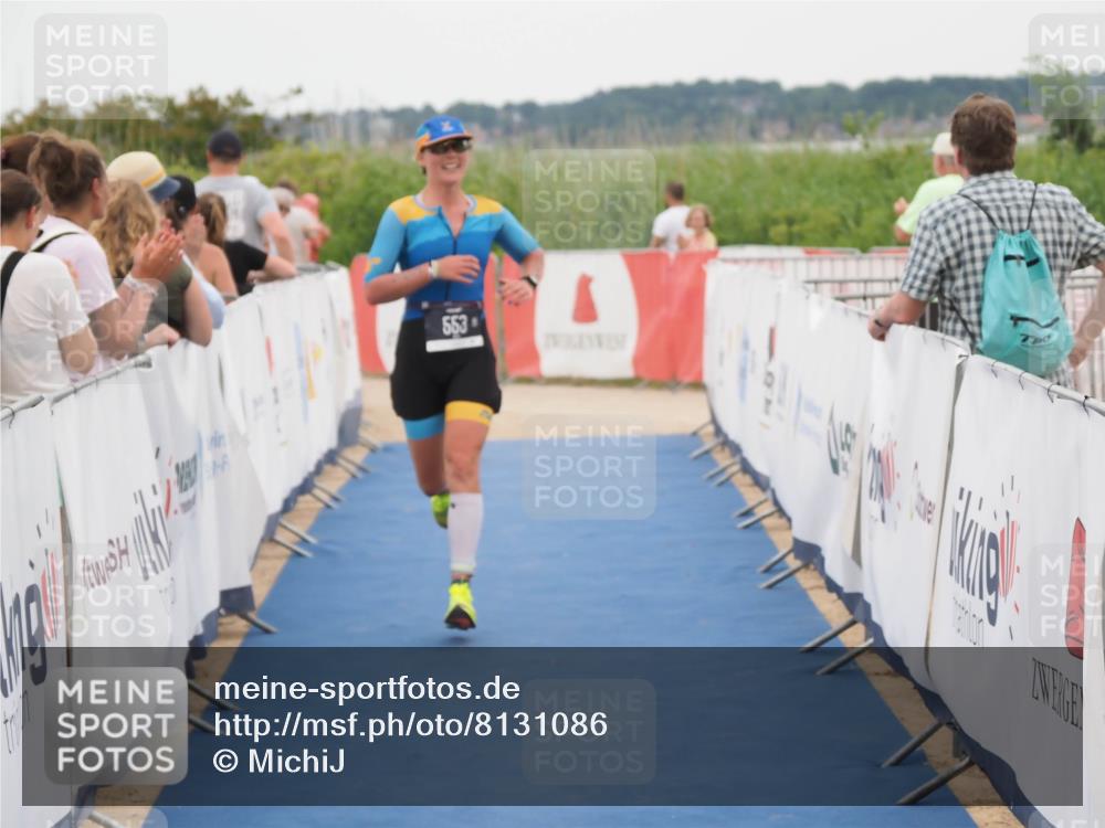 22.06.2025 - Viking Triathlon MichiJ http://msf.ph/oto/8131086 22.06.2025 15:35:10 Ziel 134, 553 meine-sportfotos.de