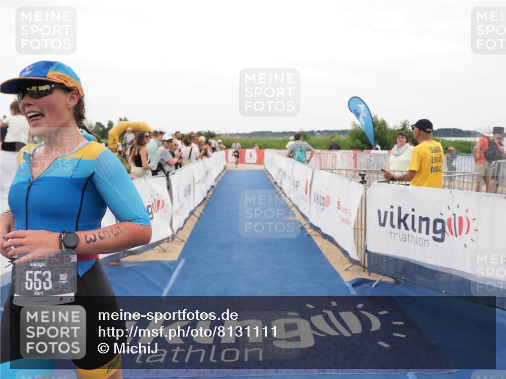 22.06.2025 - Viking Triathlon MichiJ http://msf.ph/oto/8131111 22.06.2025 15:35:13 Ziel 553 meine-sportfotos.de