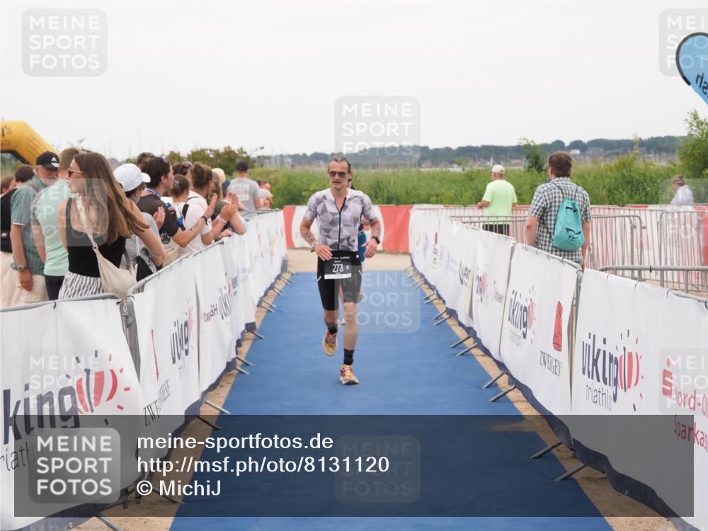 22.06.2025 - Viking Triathlon MichiJ http://msf.ph/oto/8131120 22.06.2025 15:35:18 Ziel 273, 324 meine-sportfotos.de