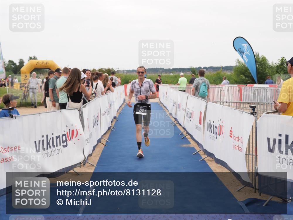 22.06.2025 - Viking Triathlon MichiJ http://msf.ph/oto/8131128 22.06.2025 15:35:19 Ziel 273, 324 meine-sportfotos.de