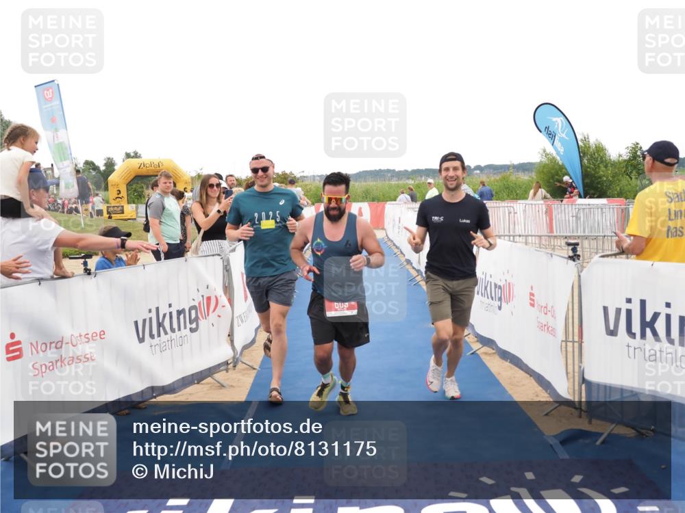 22.06.2025 - Viking Triathlon MichiJ http://msf.ph/oto/8131175 22.06.2025 15:35:32 Ziel 609 meine-sportfotos.de