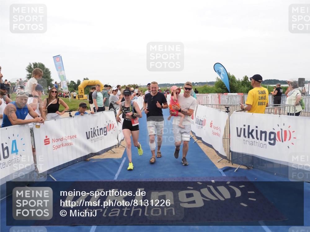 22.06.2025 - Viking Triathlon MichiJ http://msf.ph/oto/8131226 22.06.2025 15:35:49 Ziel 85, 150, 608 meine-sportfotos.de