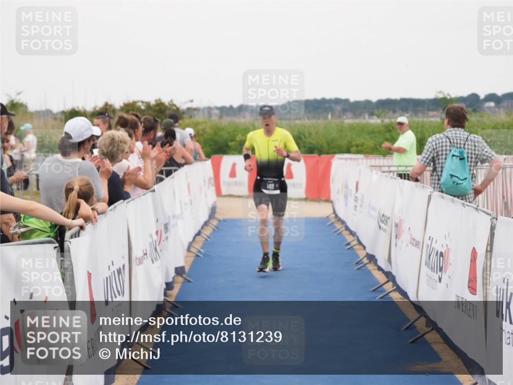 22.06.2025 - Viking Triathlon MichiJ http://msf.ph/oto/8131239 22.06.2025 15:36:45 Ziel 148 meine-sportfotos.de