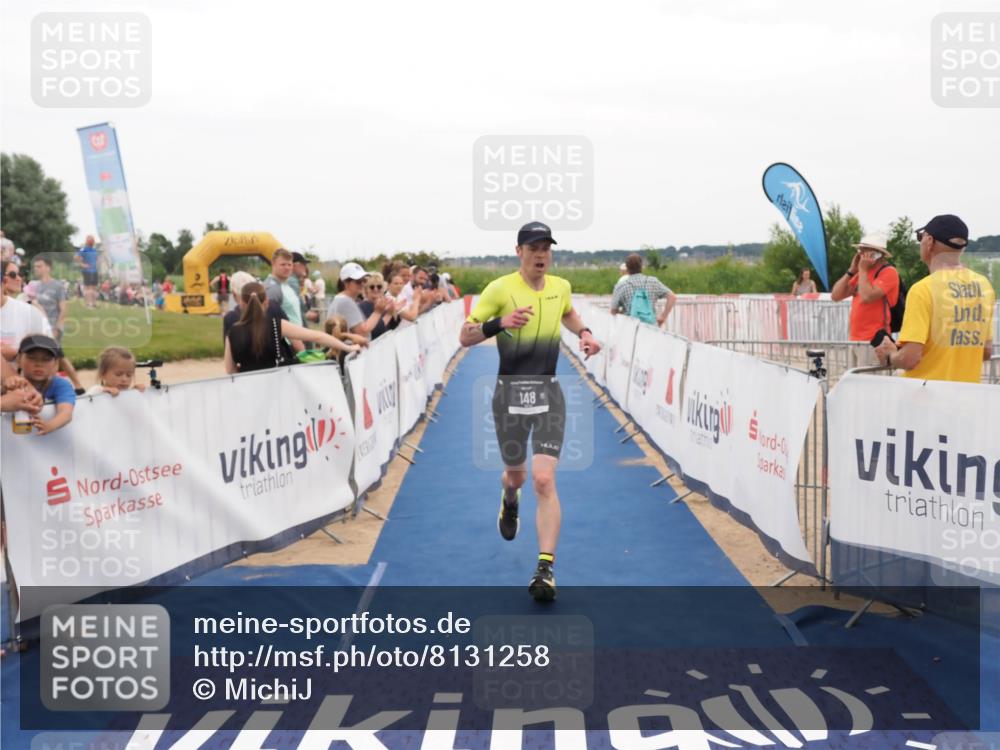 22.06.2025 - Viking Triathlon MichiJ http://msf.ph/oto/8131258 22.06.2025 15:36:48 Ziel 148 meine-sportfotos.de