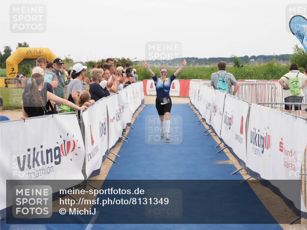 22.06.2025 - Viking Triathlon MichiJ http://msf.ph/oto/8131349 22.06.2025 15:37:37 Ziel 551 meine-sportfotos.de