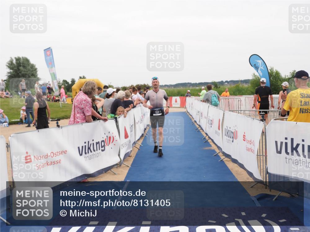 22.06.2025 - Viking Triathlon MichiJ http://msf.ph/oto/8131405 22.06.2025 15:38:20 Ziel 334 meine-sportfotos.de