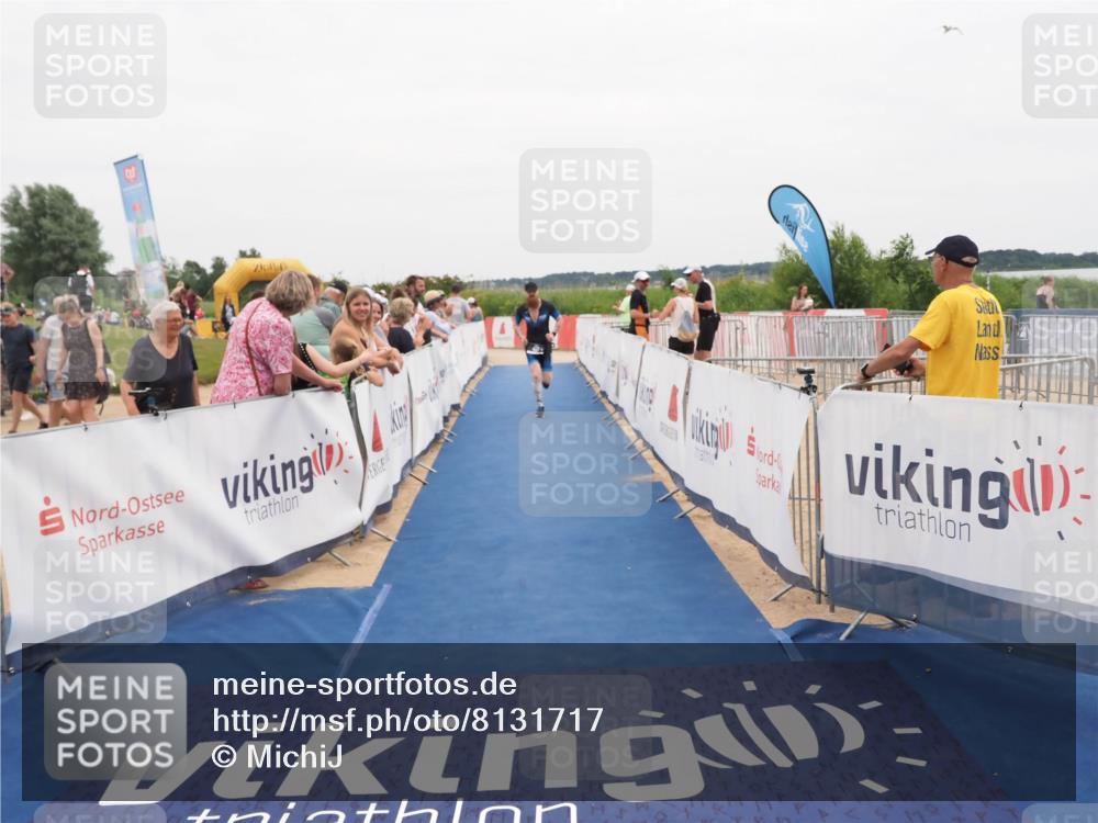 22.06.2025 - Viking Triathlon MichiJ http://msf.ph/oto/8131717 22.06.2025 15:40:47 Ziel 159, 437 meine-sportfotos.de