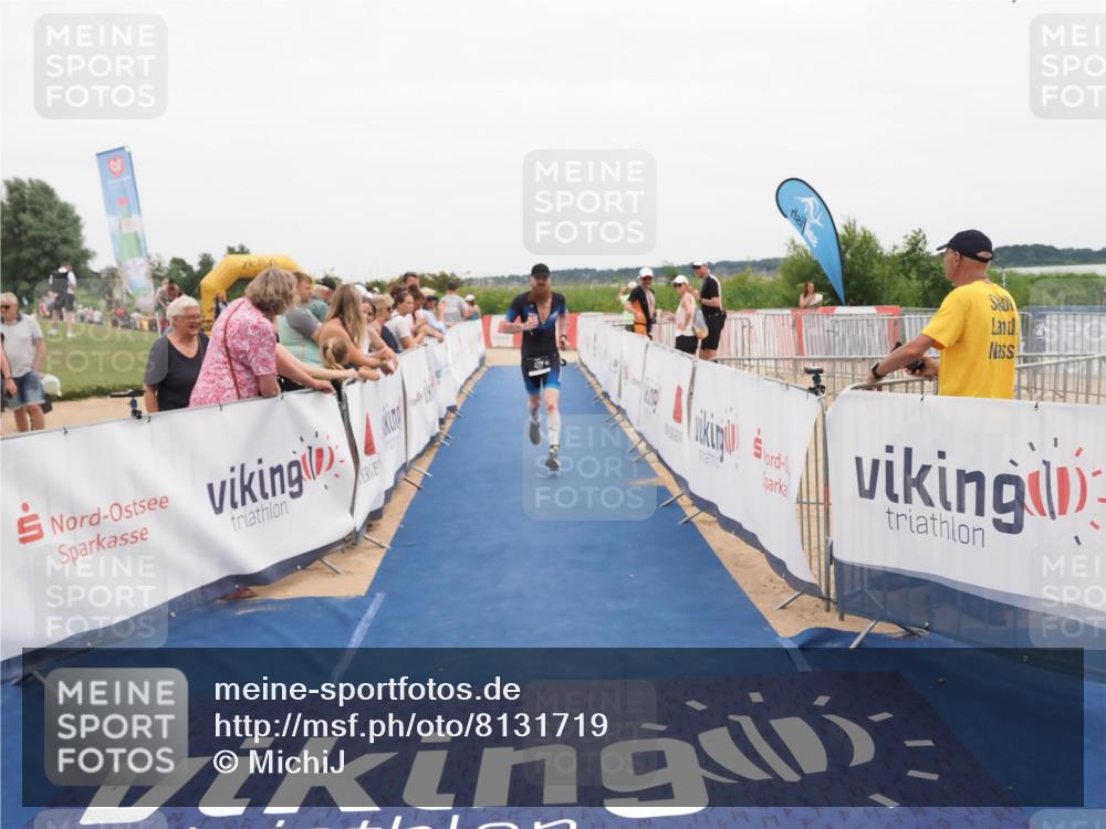 22.06.2025 - Viking Triathlon MichiJ http://msf.ph/oto/8131719 22.06.2025 15:40:48 Ziel 159, 437 meine-sportfotos.de