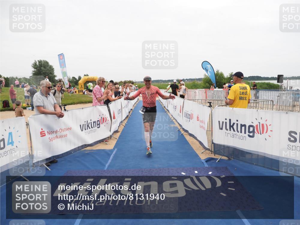 22.06.2025 - Viking Triathlon MichiJ http://msf.ph/oto/8131940 22.06.2025 15:42:24 Ziel 64, 182 meine-sportfotos.de