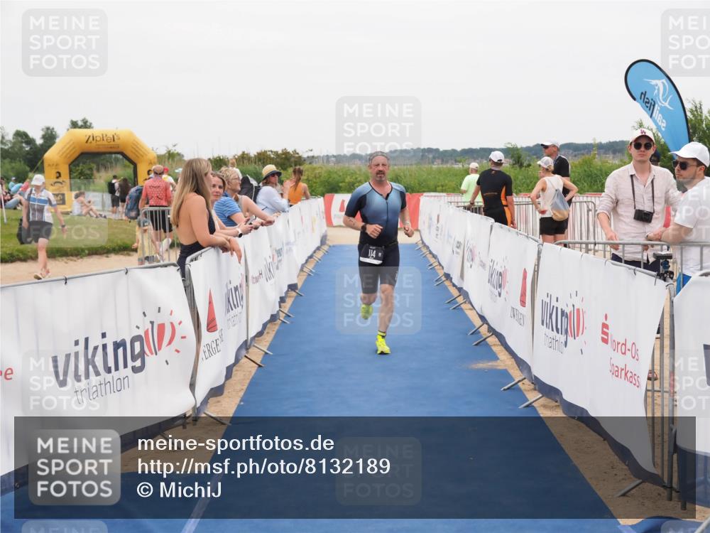 22.06.2025 - Viking Triathlon MichiJ http://msf.ph/oto/8132189 22.06.2025 15:43:50 Ziel 114 meine-sportfotos.de