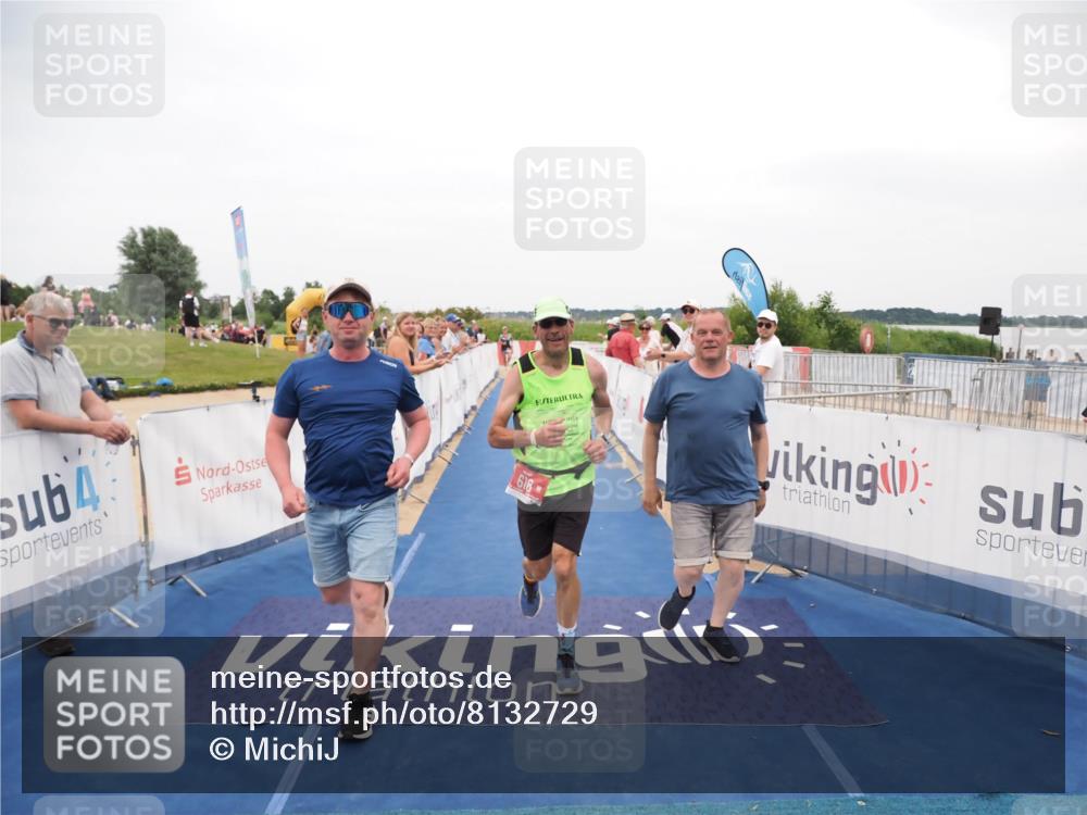 22.06.2025 - Viking Triathlon MichiJ http://msf.ph/oto/8132729 22.06.2025 15:48:03 Ziel 309, 618 meine-sportfotos.de