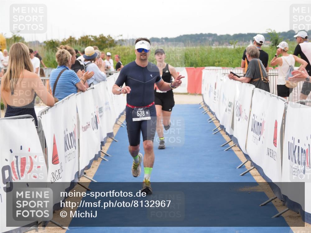 22.06.2025 - Viking Triathlon MichiJ http://msf.ph/oto/8132967 22.06.2025 15:52:01 Ziel 538, 624 meine-sportfotos.de