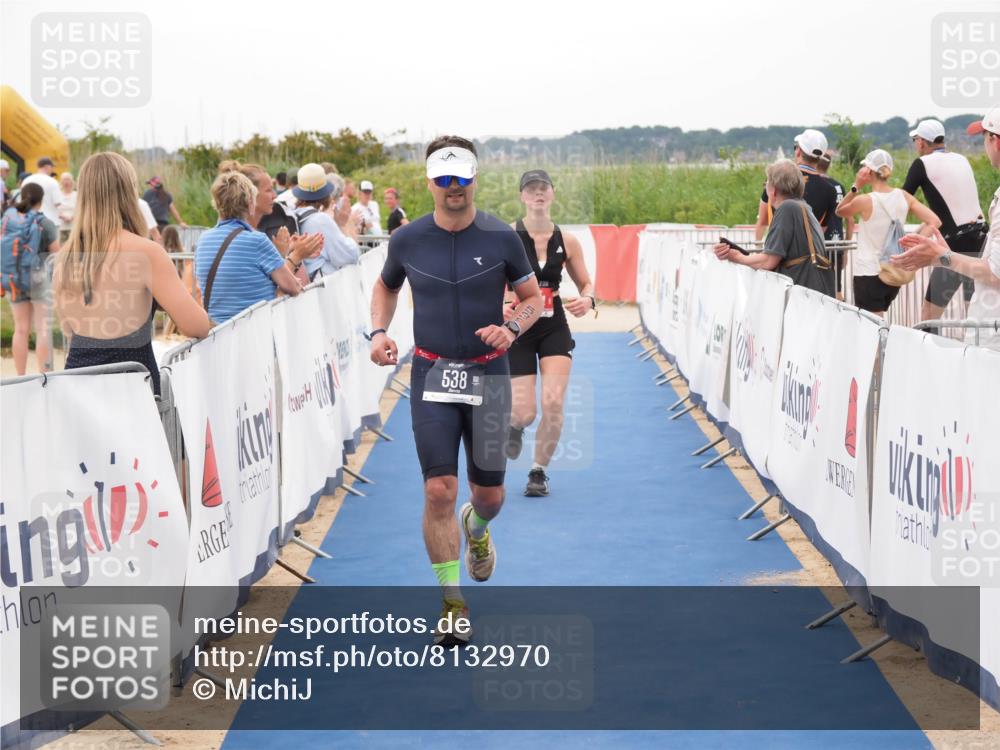 22.06.2025 - Viking Triathlon MichiJ http://msf.ph/oto/8132970 22.06.2025 15:52:01 Ziel 538, 624 meine-sportfotos.de