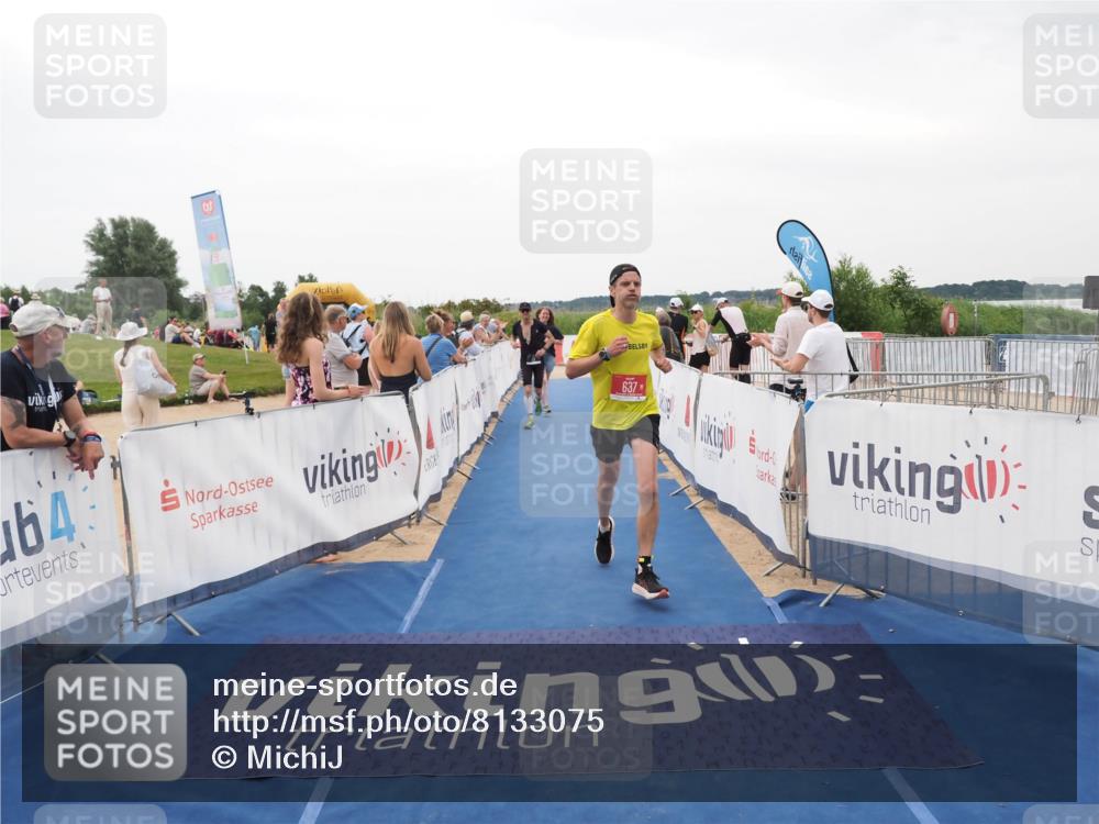 22.06.2025 - Viking Triathlon MichiJ http://msf.ph/oto/8133075 22.06.2025 15:53:37 Ziel 75, 637 meine-sportfotos.de
